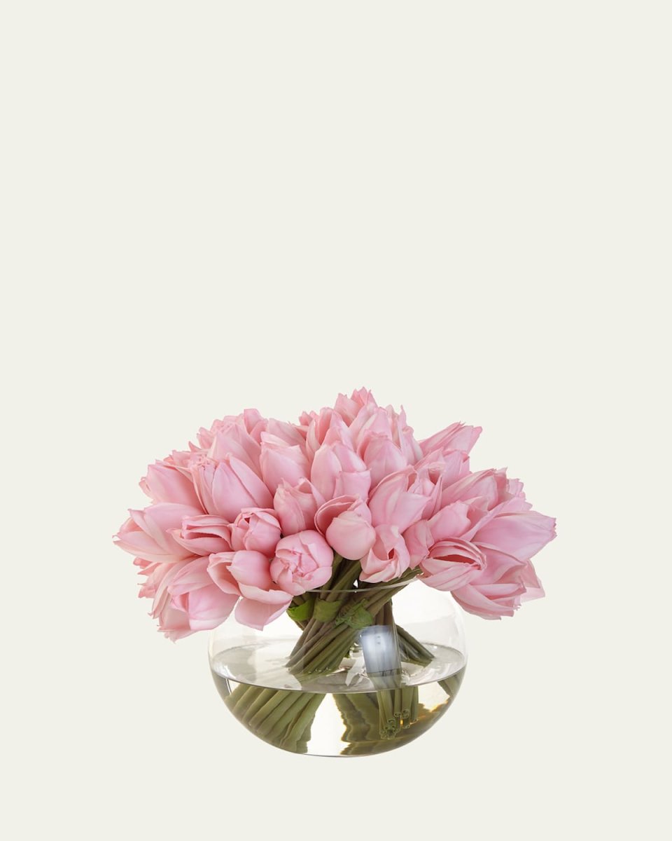 Pink Tulip Faux Floral